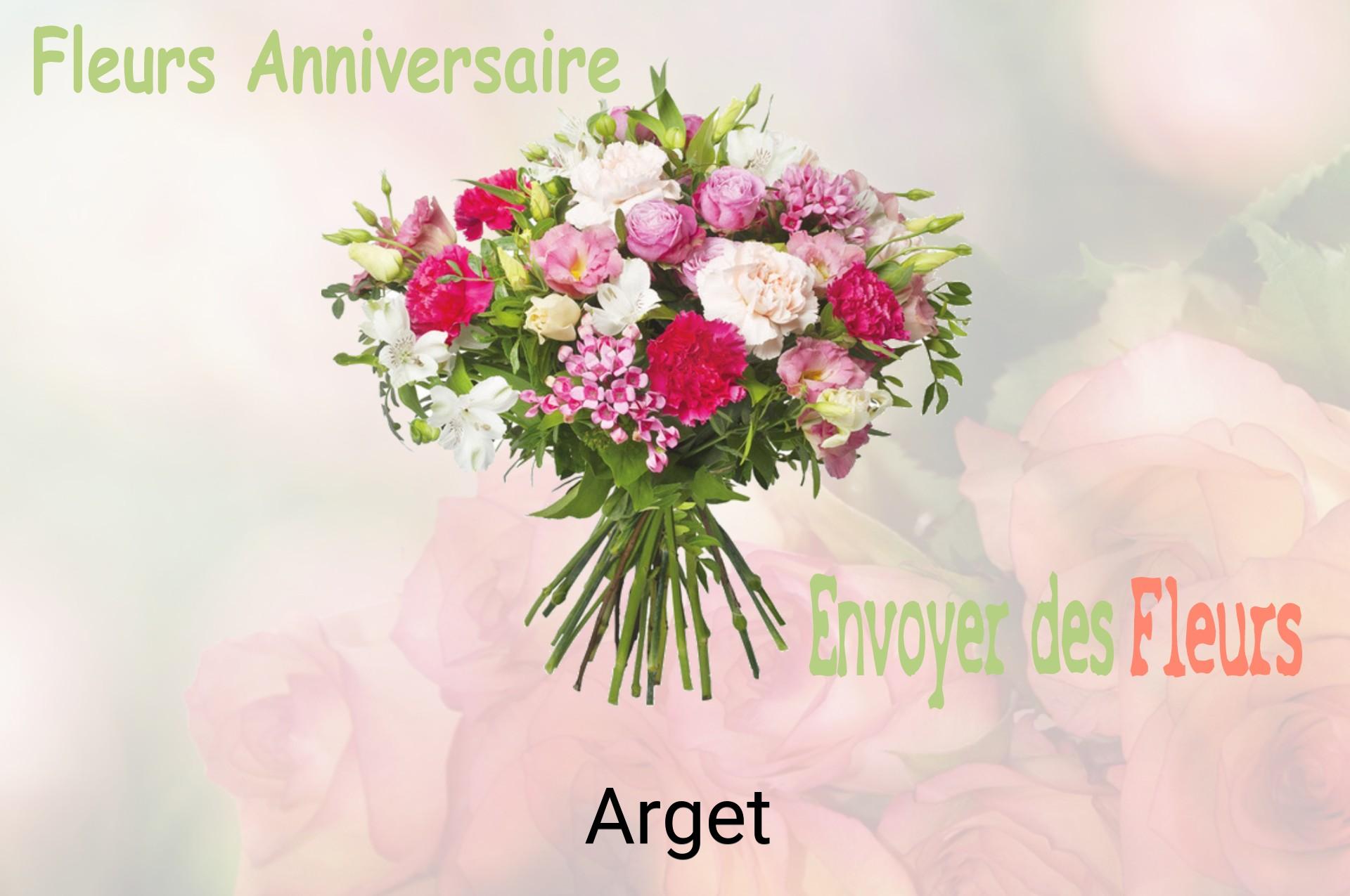 Bouquet de fleurs d’anniversaire livré à Arget